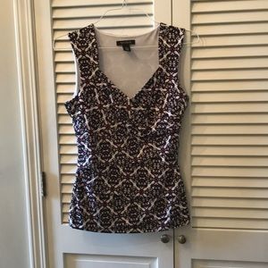 White House Black Market Sleeveless Shell.